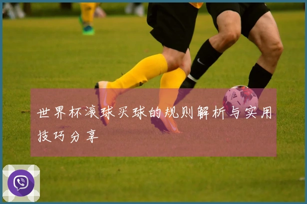 世界杯滚球买球的规则解析与实用技巧分享