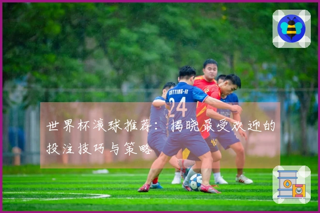 世界杯滚球推荐：揭晓最受欢迎的投注技巧与策略